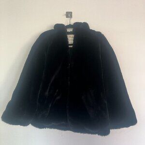 Zadig & Voltaire Faux Fur Zip Up Hoodie